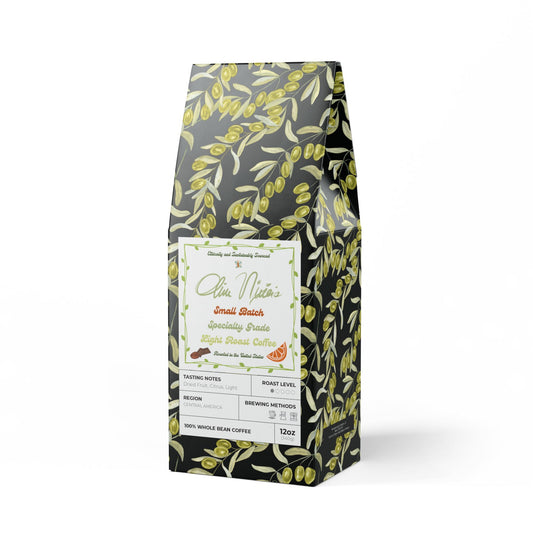 Olive Nixie’s Small Batch Specialty Grade Light Roast Whole Bean Coffee